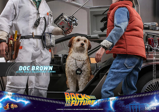Zurück in die Zukunft: Dr. Emmett Brown, 1/6 Figur von Hot Toys