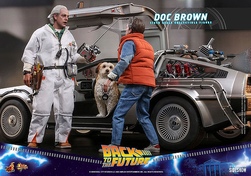 Zurück in die Zukunft: Dr. Emmett Brown, 1/6 Figur von Hot Toys