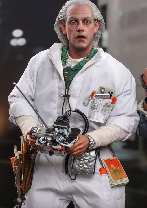 Zurück in die Zukunft: Dr. Emmett Brown, 1/6 Figur von Hot Toys
