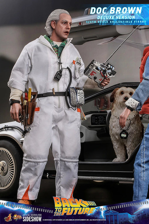 Zurück in die Zukunft: Dr. Emmett Brown - Deluxe, 1/6 Figur von Hot Toys