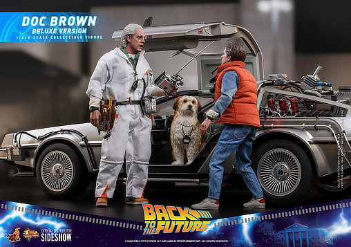 Zurück in die Zukunft: Dr. Emmett Brown - Deluxe, 1/6 Figur von Hot Toys