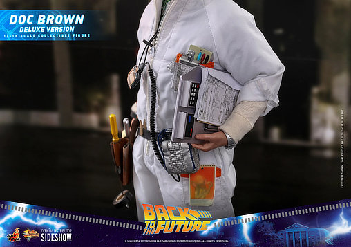 Zurück in die Zukunft: Dr. Emmett Brown - Deluxe, 1/6 Figur von Hot Toys