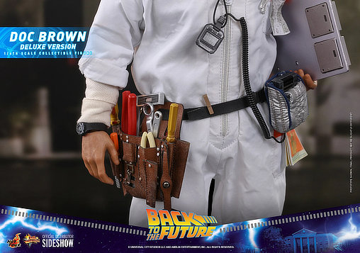Zurück in die Zukunft: Dr. Emmett Brown - Deluxe, 1/6 Figur von Hot Toys