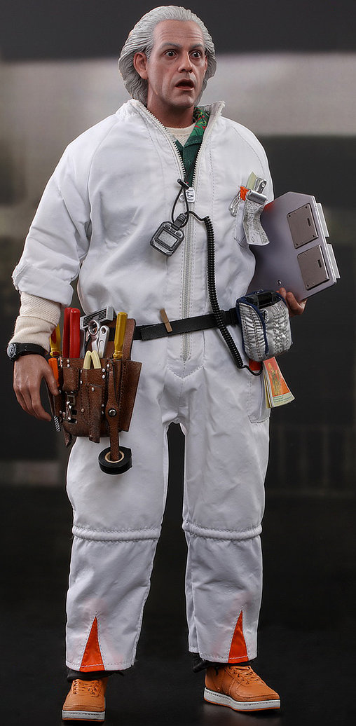 Zurück in die Zukunft: Dr. Emmett Brown - Deluxe, 1/6 Figur von Hot Toys