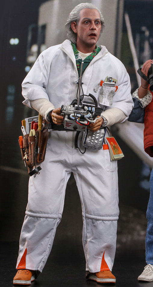 Zurück in die Zukunft: Dr. Emmett Brown - Deluxe, 1/6 Figur von Hot Toys