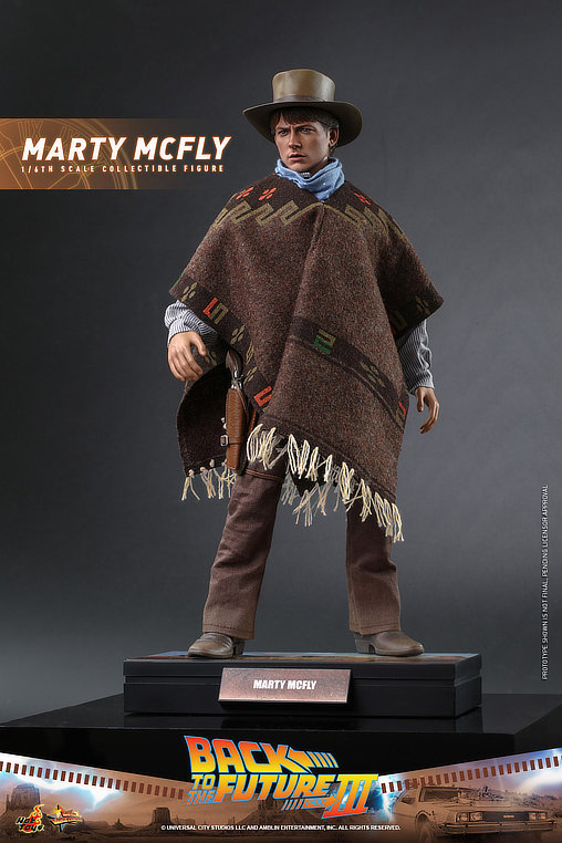 Zurück in die Zukunft 3: Marty McFly, 1/6 Figur von Hot Toys