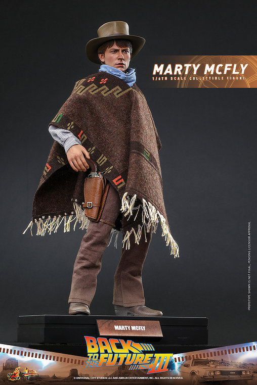 Zurück in die Zukunft 3: Marty McFly, 1/6 Figur von Hot Toys