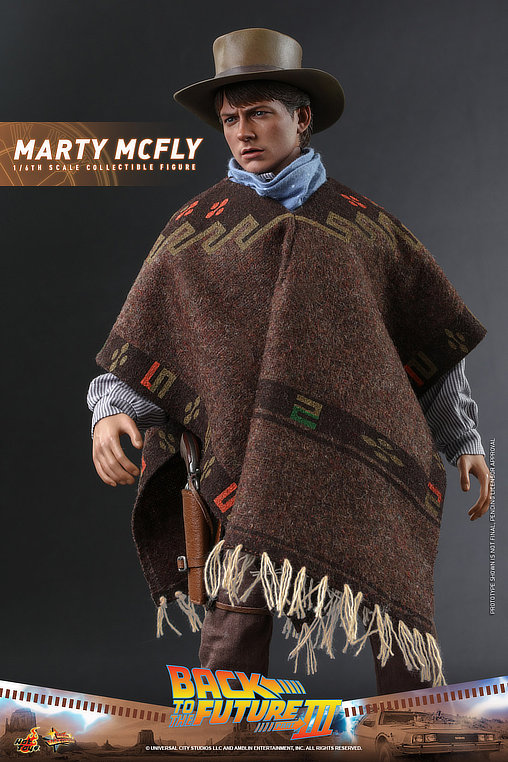 Zurück in die Zukunft 3: Marty McFly, 1/6 Figur von Hot Toys