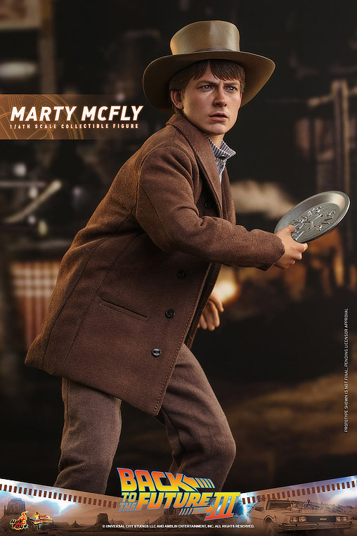 Zurück in die Zukunft 3: Marty McFly, 1/6 Figur von Hot Toys