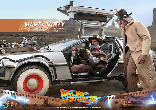 Zurück in die Zukunft 3: Marty McFly, 1/6 Figur von Hot Toys
