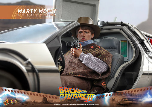 Zurück in die Zukunft 3: Marty McFly, 1/6 Figur von Hot Toys