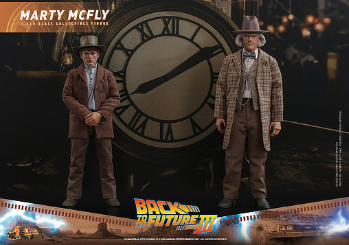 Zurück in die Zukunft 3: Marty McFly, 1/6 Figur von Hot Toys