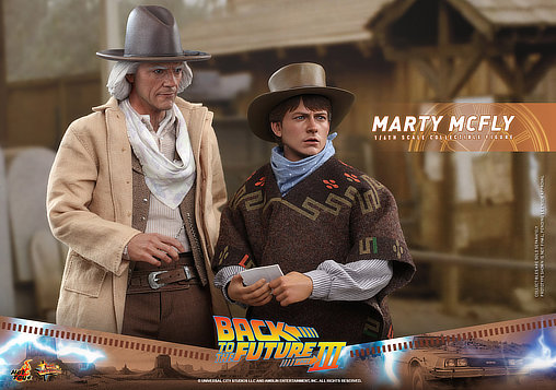 Zurück in die Zukunft 3: Marty McFly, 1/6 Figur von Hot Toys