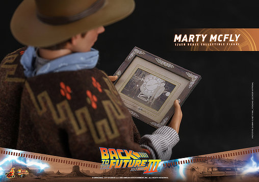 Zurück in die Zukunft 3: Marty McFly, 1/6 Figur von Hot Toys