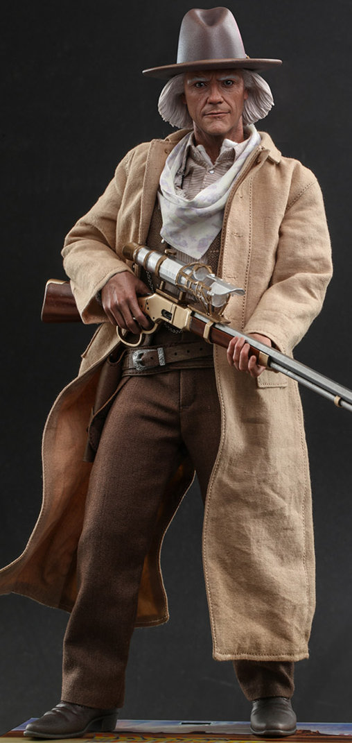Zurück in die Zukunft 3: Dr. Emmett Brown, 1/6 Figur von Hot Toys