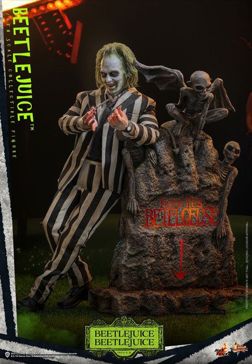 Beetlejuice 2: Beetlejuice, 1/6 Figur von Hot Toys
