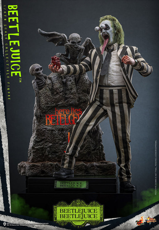 Beetlejuice 2: Beetlejuice, 1/6 Figur von Hot Toys