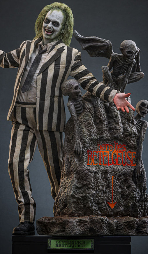 Beetlejuice 2: Beetlejuice, 1/6 Figur von Hot Toys
