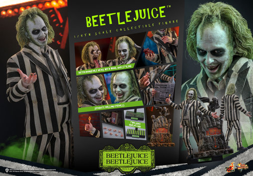 Beetlejuice 2: Beetlejuice, 1/6 Figur von Hot Toys