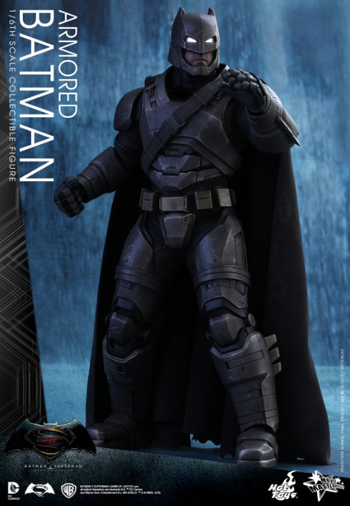 Batman v Superman - Dawn of Justice: Armored Batman, 1/6 Figur von Hot Toys