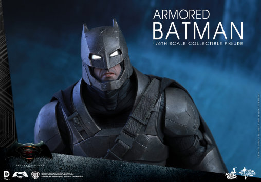 Batman v Superman - Dawn of Justice: Armored Batman, 1/6 Figur von Hot Toys