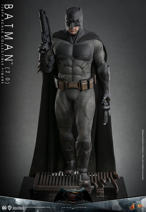 Batman v Superman - Dawn of Justice: Batman 2.0, 1/6 Figur von Hot Toys