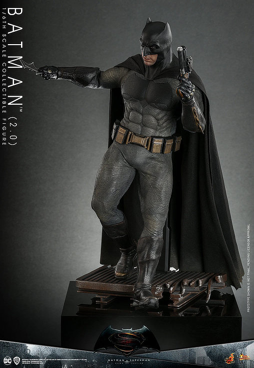 Batman v Superman - Dawn of Justice: Batman 2.0, 1/6 Figur von Hot Toys