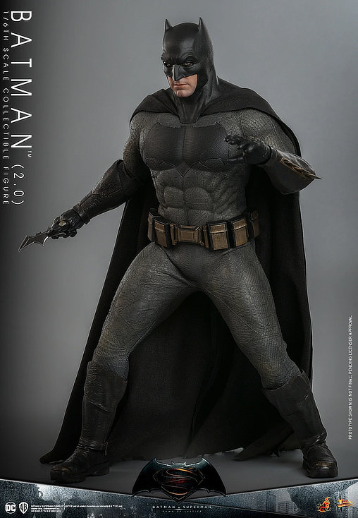 Batman v Superman - Dawn of Justice: Batman 2.0, 1/6 Figur von Hot Toys