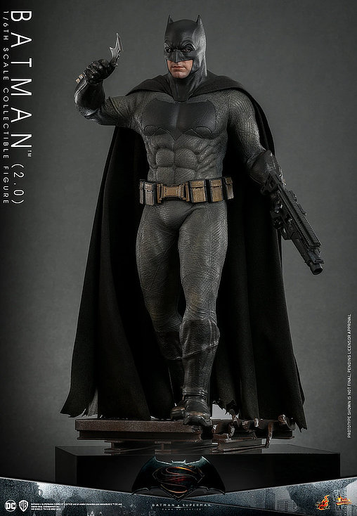 Batman v Superman - Dawn of Justice: Batman 2.0, 1/6 Figur von Hot Toys