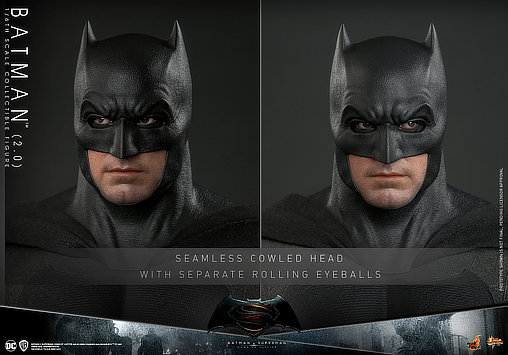 Batman v Superman - Dawn of Justice: Batman 2.0, 1/6 Figur von Hot Toys
