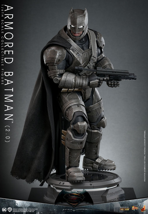 Batman v Superman - Dawn of Justice: Armored Batman 2.0, 1/6 Figur von Hot Toys