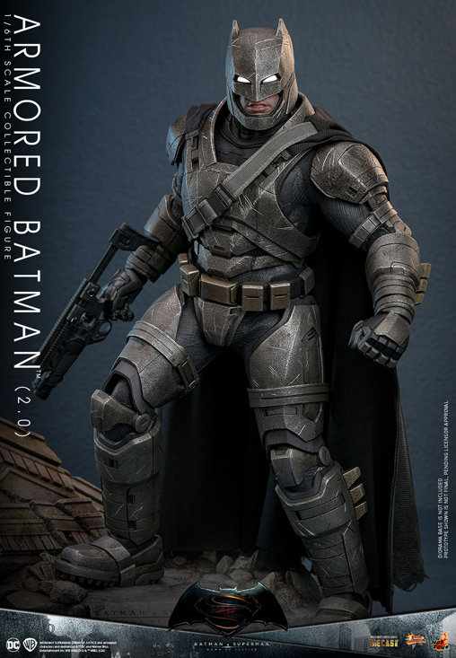 Batman v Superman - Dawn of Justice: Armored Batman 2.0, 1/6 Figur von Hot Toys