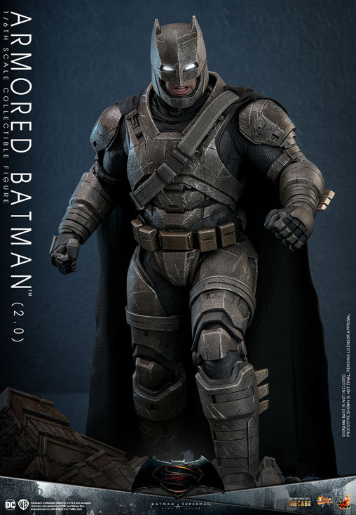 Batman v Superman - Dawn of Justice: Armored Batman 2.0, 1/6 Figur von Hot Toys