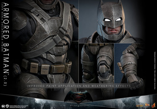 Batman v Superman - Dawn of Justice: Armored Batman 2.0, 1/6 Figur von Hot Toys