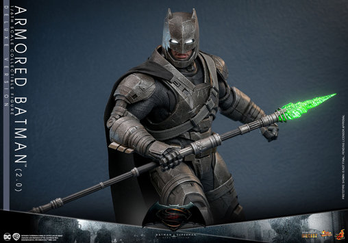 Batman v Superman - Dawn of Justice: Armored Batman 2.0 - Deluxe, 1/6 Figur von Hot Toys