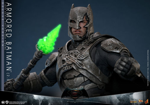 Batman v Superman - Dawn of Justice: Armored Batman 2.0 - Deluxe, 1/6 Figur von Hot Toys