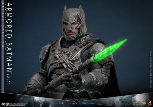 Batman v Superman - Dawn of Justice: Armored Batman 2.0 - Deluxe, 1/6 Figur von Hot Toys