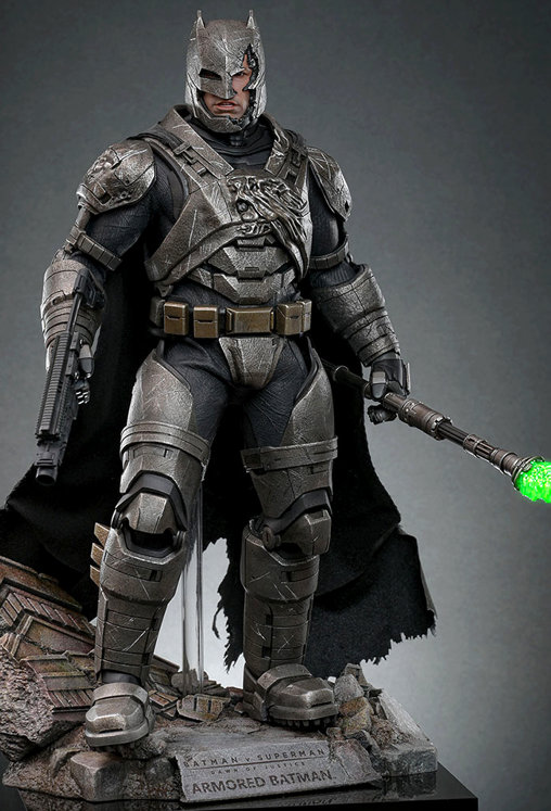 Batman v Superman - Dawn of Justice: Armored Batman 2.0 - Deluxe, 1/6 Figur von Hot Toys