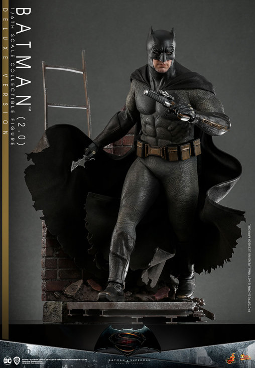 Batman v Superman - Dawn of Justice: Batman 2.0 - Deluxe, 1/6 Figur von Hot Toys