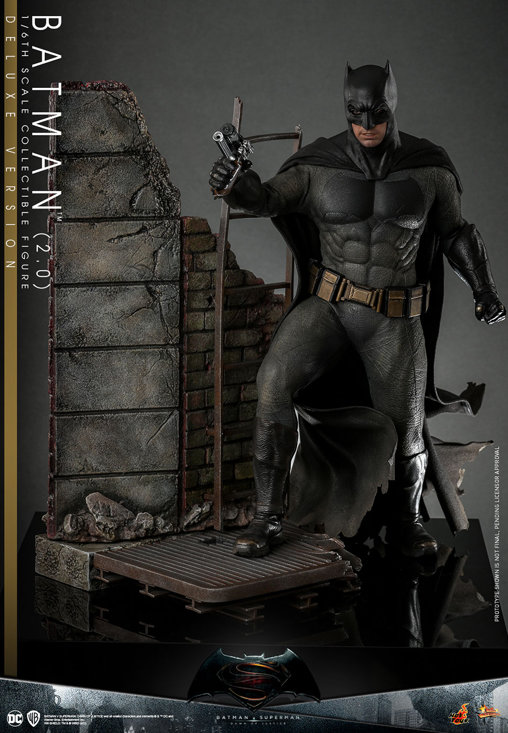 Batman v Superman - Dawn of Justice: Batman 2.0 - Deluxe, 1/6 Figur von Hot Toys