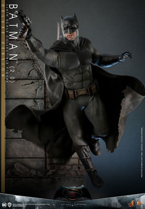 Batman v Superman - Dawn of Justice: Batman 2.0 - Deluxe, 1/6 Figur von Hot Toys