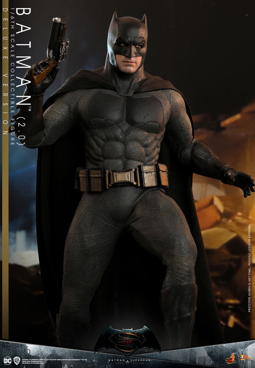 Batman v Superman - Dawn of Justice: Batman 2.0 - Deluxe, 1/6 Figur von Hot Toys