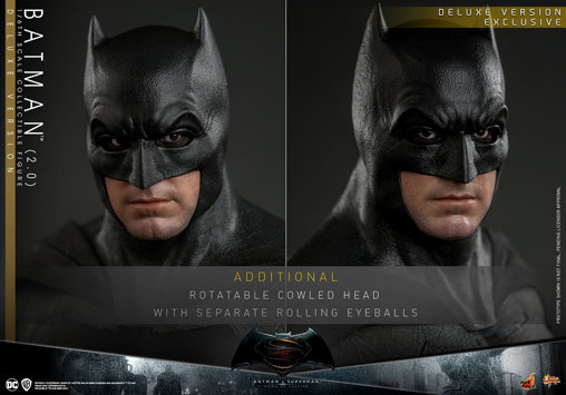 Batman v Superman - Dawn of Justice: Batman 2.0 - Deluxe, 1/6 Figur von Hot Toys