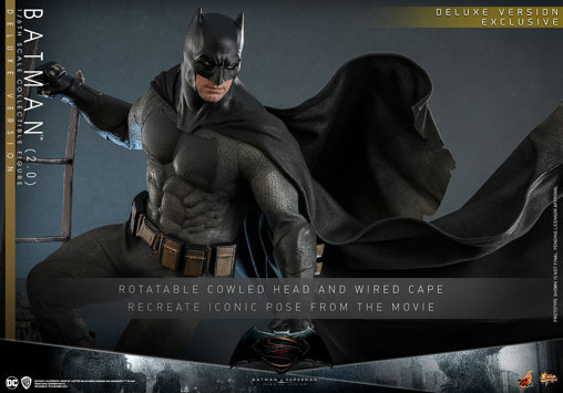 Batman v Superman - Dawn of Justice: Batman 2.0 - Deluxe, 1/6 Figur von Hot Toys