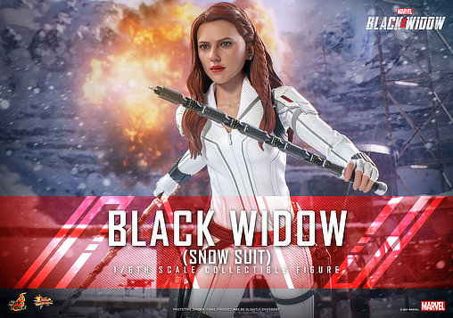 Black Widow: Natasha Romanoff - Snow Suit, 1/6 Figur von Hot Toys
