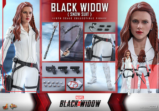 Black Widow: Natasha Romanoff - Snow Suit, 1/6 Figur von Hot Toys