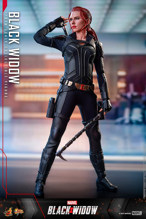 Black Widow: Natasha Romanoff - Black Suit, 1/6 Figur von Hot Toys