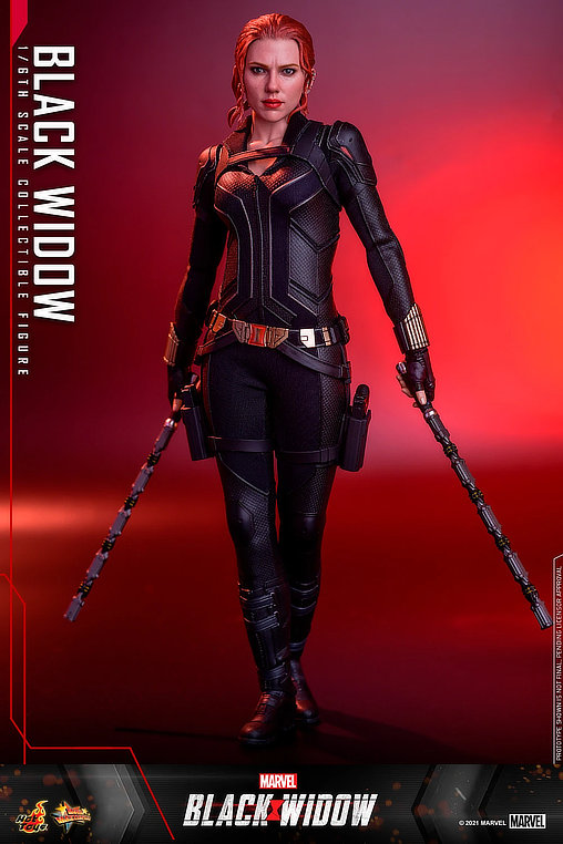 Black Widow: Natasha Romanoff - Black Suit, 1/6 Figur von Hot Toys