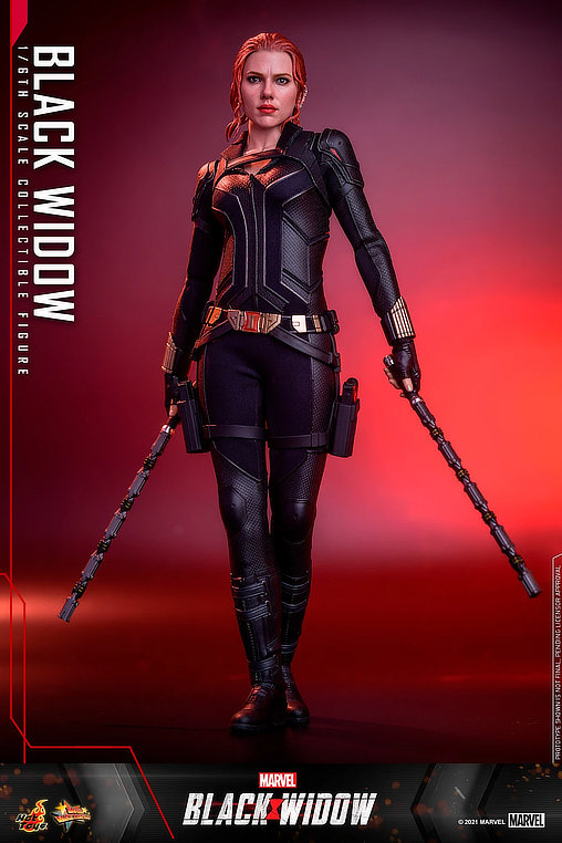 Black Widow: Natasha Romanoff - Black Suit, 1/6 Figur von Hot Toys