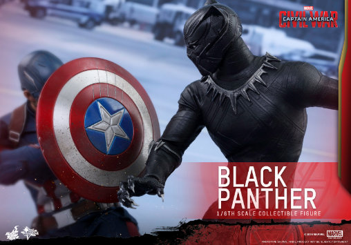Captain America - Civil War: Black Panther, 1/6 Figur von Hot Toys